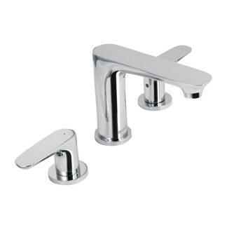 Mezcladora cromo para lavabo con taladros separados, Foset RIM-91