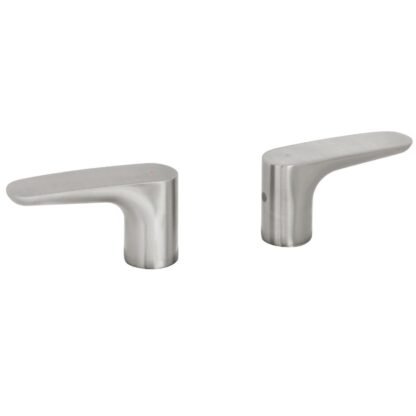 Juego de 2 manerales para lavabo, satin, Foset RIMM-01N