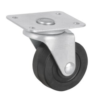 Rodaja hule 2', placa giratoria con balero, carga 40 kg RO-129