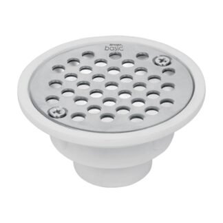 Resumidero polipropileno, redondo, modelo 'C', 3-3/4', Basic RS-500