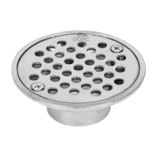 Resumidero de zinc, redondo, modelo 'A', 3-1/2', Basic RS-600