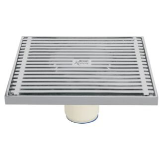 Resumidero cuadrado de latón 6' x 6', Foset RS-802
