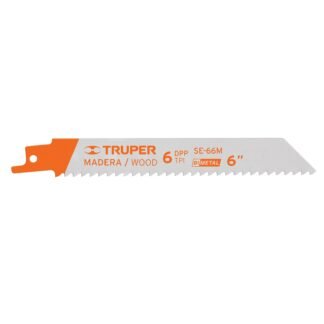 Blíster con 2 seguetas sierra sable 6' 6 DPP para madera SE-66M