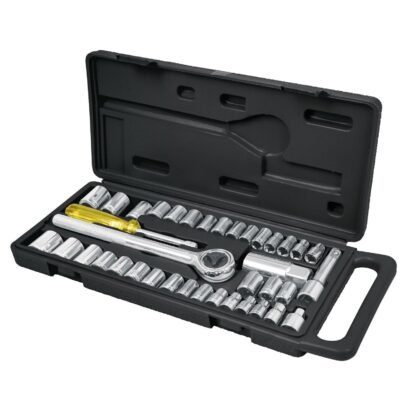 Juego de 39 herramientas 1/4' y 3/8' para mecánico, Pretul SET-39