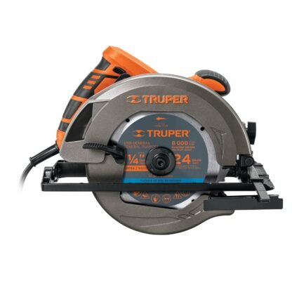 Sierra circular 7-1/4' 1500 W, profesional, Truper SICI-7-1/4A3
