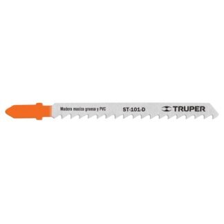 Blíster con 5 seguetas 6 DPP zanco 'T' corte recto madera ST-101-D