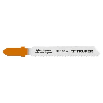 Blíster con 5 seguetas 21 DPP zanco 'T' corte recto metal ST-118-A