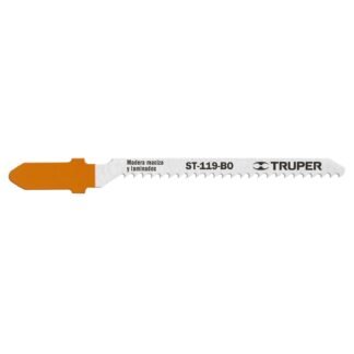 Blíster con 5 seguetas 12 DPP zanco 'T' corte curvo madera ST-119-BO