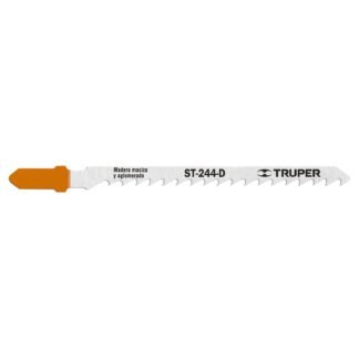 Blíster con 5 seguetas 6 DPP zanco 'T' corte curvo madera ST-244-D
