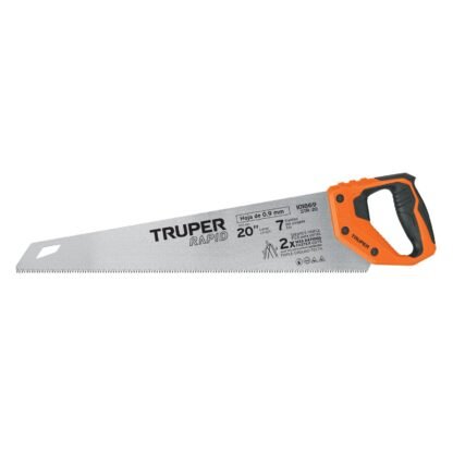 Serrucho Rapid 20', 7 DPP, mango Comfort grip, Truper STR-20