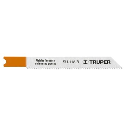 Blíster con 5 seguetas 12 DPP zanco 'U' corte recto metal SU-118-B