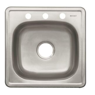 Tarja sencilla de empotrar 48 x 48 cm, Foset TA-48B