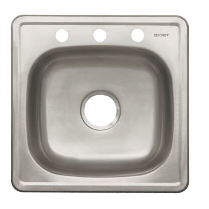Tarja sencilla de empotrar 48 x 48 cm, Foset TA-48B