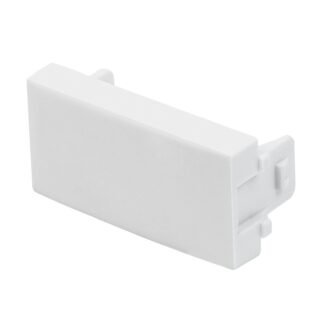 Tapón ciego, línea Oslo, color blanco, Volteck TA-OB