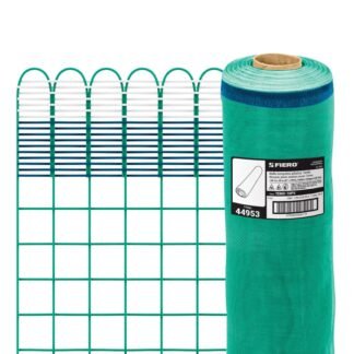 Rollo de 30 m x 1.05 m de malla mosquitera plástica verde TEMO-10PV