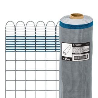 Rollo de 30 m x 1.2 m de malla mosquitera plástica gris TEMO-12PG