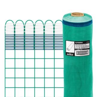 Rollo de 30 m x 1.2 m de malla mosquitera plástica verde TEMO-12PV
