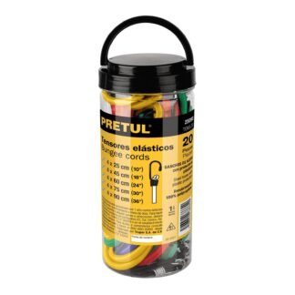 Juego de 20 tensores elásticos, Pretul TENS-20