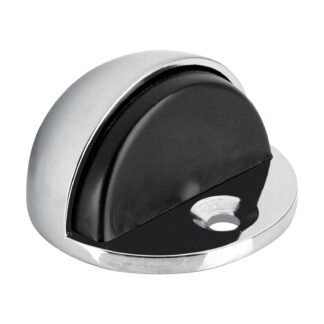 Tope para puerta tipo domo, acabado cromo, Hermex TODO-3