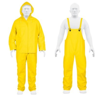 Conjunto impermeable doble capa, talla CH, Truper TRA-PRO-S