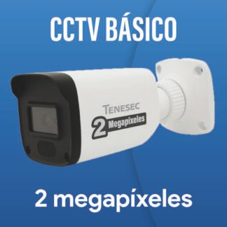 CCTV de 1 a 4 cámaras de 2 megapixeles