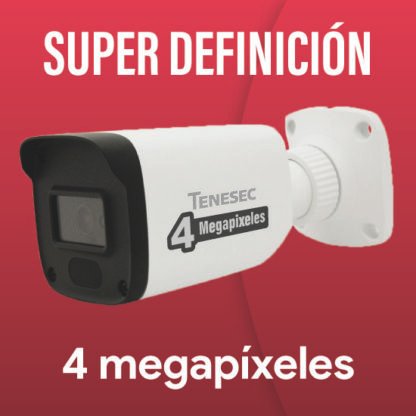 Videovigilancia IP de 1 a 8 cámaras de 4 megapixeles