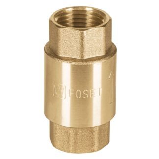 Válvula de retención de latón de 1/2', Foset VARE-1/2