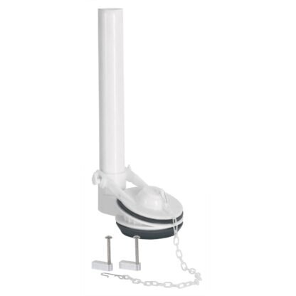 Válvula de descarga 2' para WC de 1 pza, cadena inox, Foset VW-009