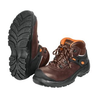 Zapato dieléctrico café #27 antifatiga con casquillo, Truper ZC-427C