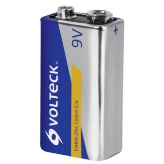 Pila zinc-carbón 9 V en blíster, Volteck ZI-9V