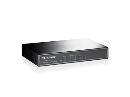 Switch No Adm 8 Puertos Rj45 10/100 Mbps, 4 Poe 802.3 Af Máximo 57 W Interiores